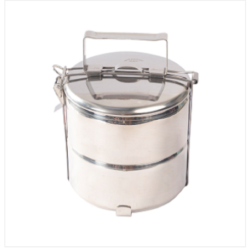 SS Luch Box 2 Layer 14cm