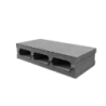 90 mm Hollow Block Size- 390x190x90mm (AAAB-13409)