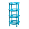 4 Step Round Rack SM Blue