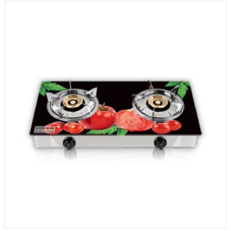VISION NG Double Glass Gas Stove Tomatino 3D