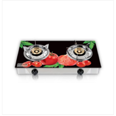 VISION NG Double Glass Gas Stove Tomatino 3D