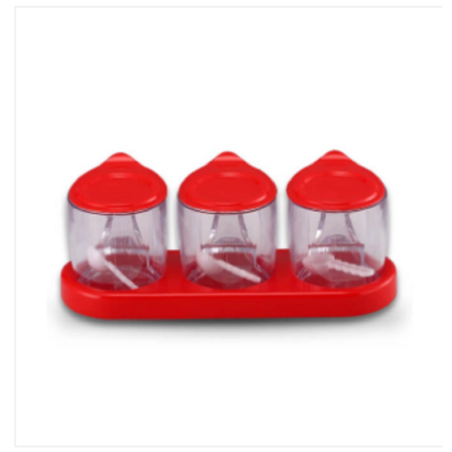 Crown Spice Pot 3 Cup Red