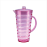 Wave Jug Transparent Pink 2.2L