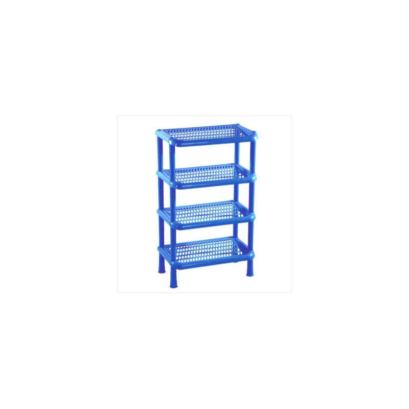 4 Step Shoe Rack SM Blue
