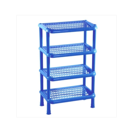 4 Step Shoe Rack SM Blue