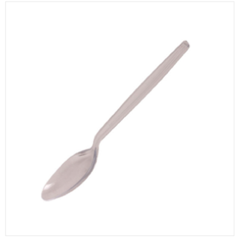 Dispo Spoon 50 Pcs Set - Trans