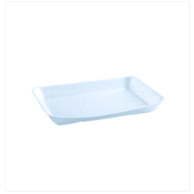 Dispo Tray (Large)100 Pcs Set-White
