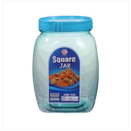 Square Jar 2L