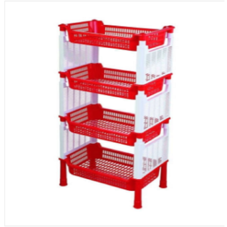 Two Color 4 Step Popular Rack
