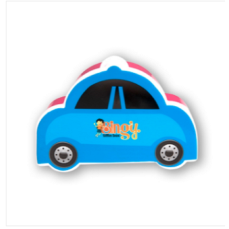 Promo Car Tiffin Box Light Blue