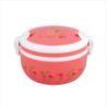 Round Single Tiffin Box Cream