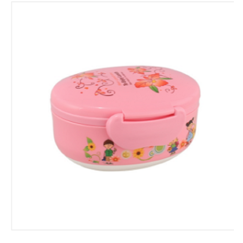 Mimo Oval Tiffin Box Pink