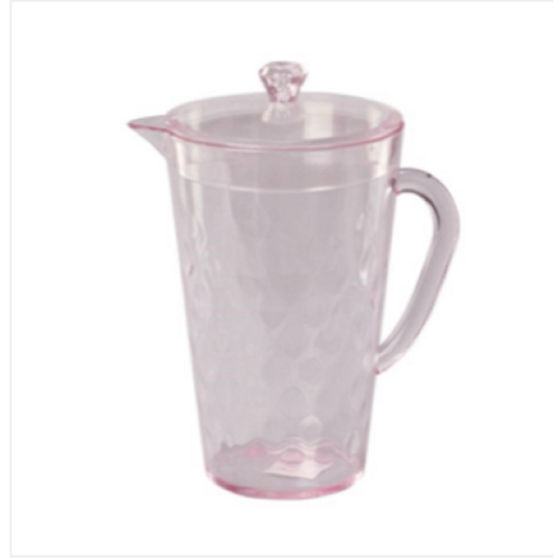 Diamond Jug 2.5L Trans Pink