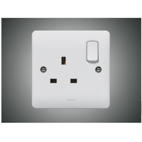13 A 3 Pin Socket + Switch-Synergy