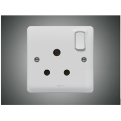15 A 3 pin socket +...