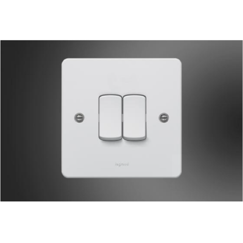 2 Gang 1 Way Switch-Synergy