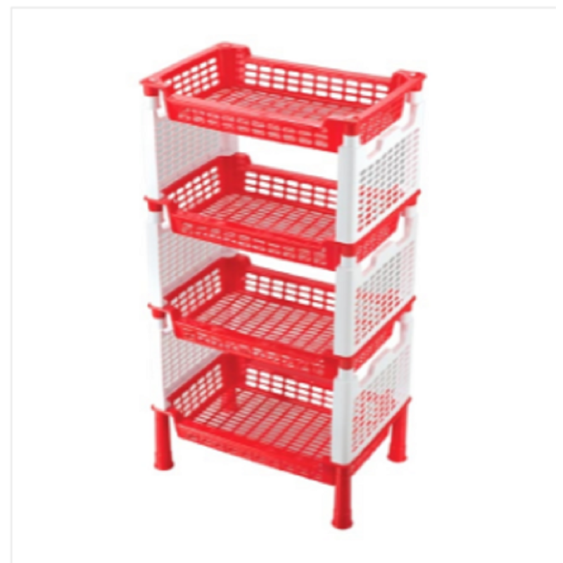 Two Color 4 Step Beauty Rack