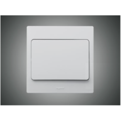 1 Gang 1 Way Switch Mallia White (281000)