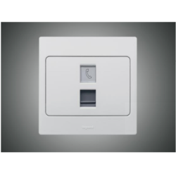 Telephone Socket Mallia white (281160)