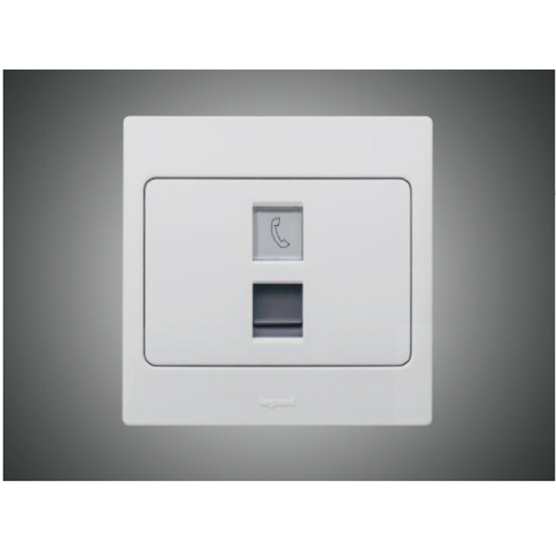 Telephone Socket Mallia white (281160)