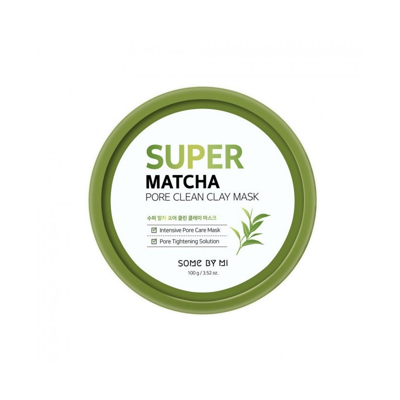 SOME BY MI SUPER MATCHA PORE CLEAN CLAY MASK 100ML (AAAD-KN83)