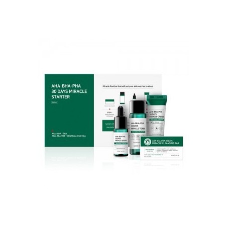SOME BY MI AHA BHA PHA 30 DAYS MIRACLE STARTER KIT (4 COMPONENTS) 90ML (AAAD-KN75)