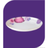 Lilac Coup Plate 8'' Brand: Italiano