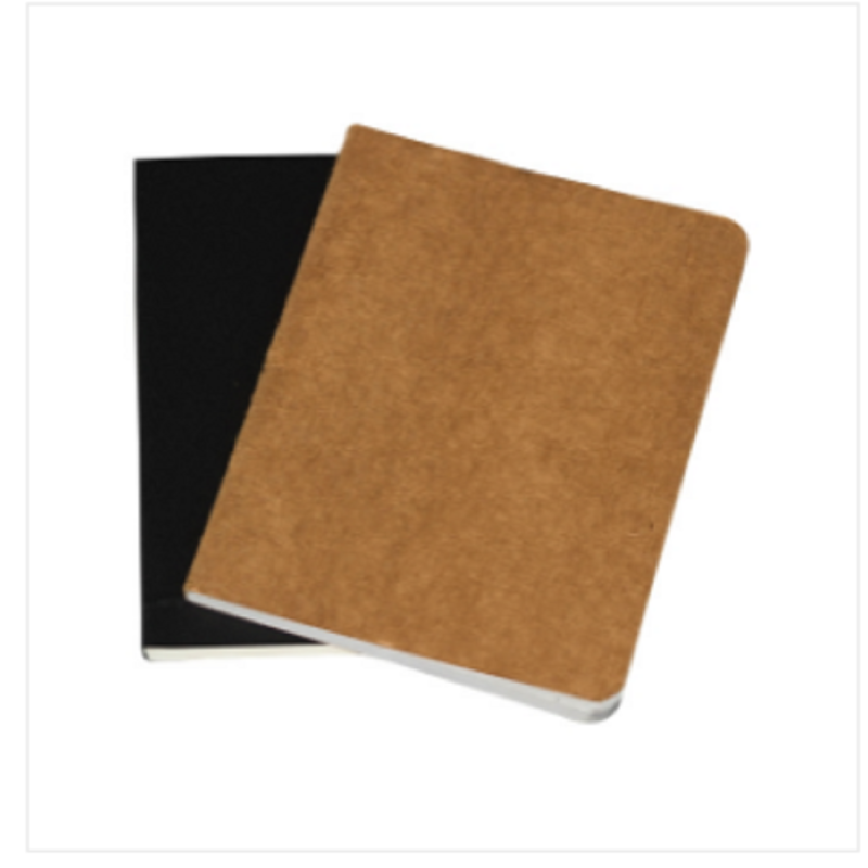 Pocket Series Black & Kraft Notebook 2-Pack
