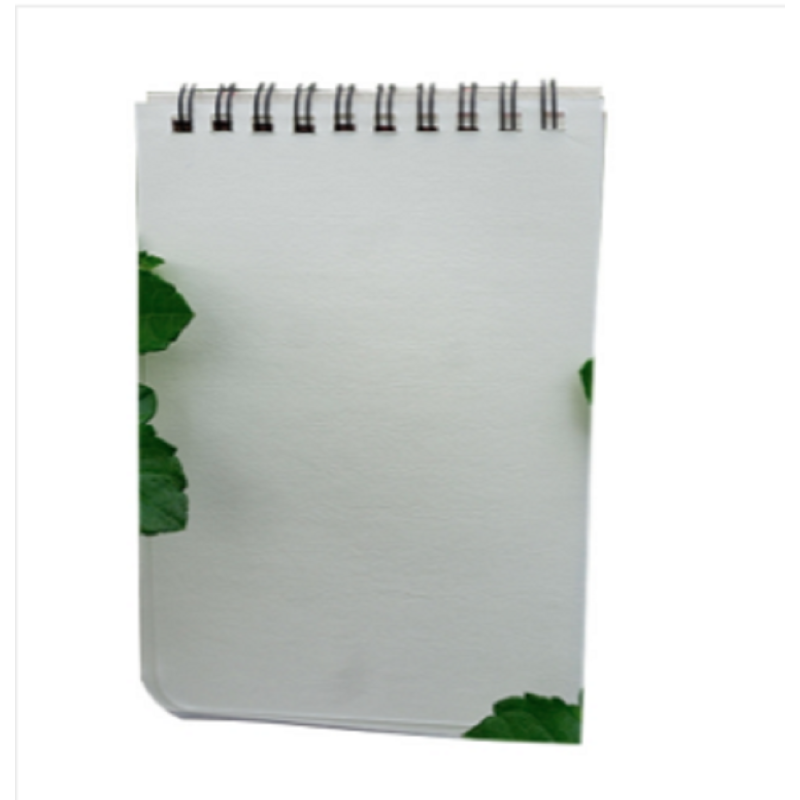 Memo Book White/ Black & Silver Double-O Ring Notebook 3-Pack