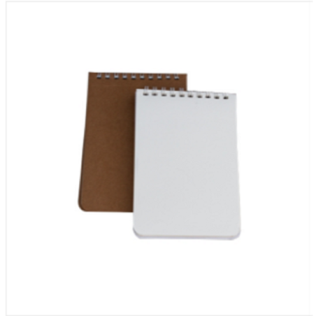Memo Book Black & White Double-O Ring Notebook 2-Pack