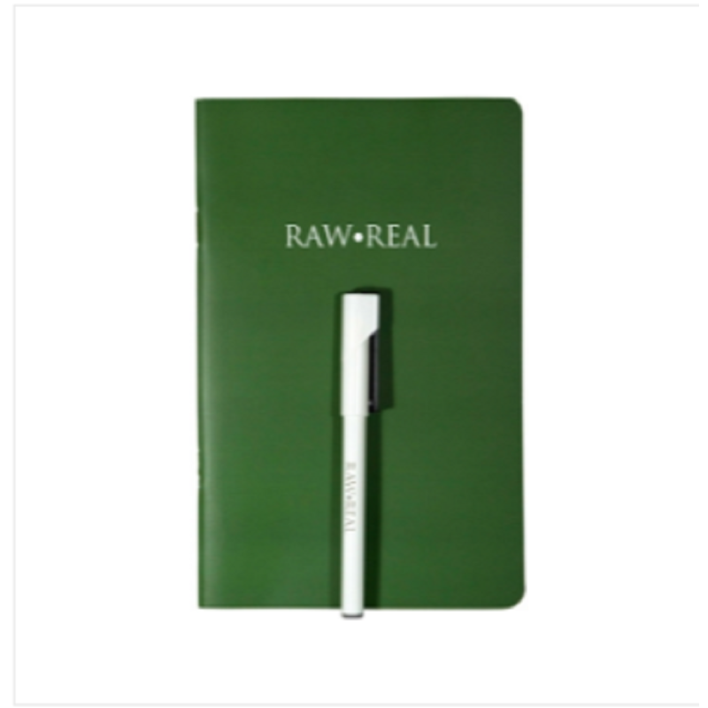 Raw.Real Notebook With Pen