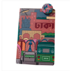 Dhaka Notebook With Badge