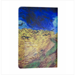 Wheatfield With Crows Notebook