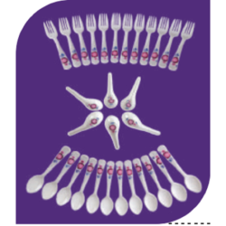 Lilac Tea Spoon 12 Pcs Set Brand: Italiano