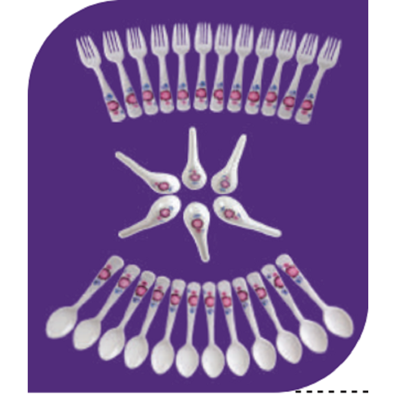 Lilac Fork Spoon 12 Pcs Set Brand: Italiano