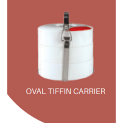 Oval Tiffin Carrier-3 Bati Brand : Italiano