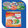 Big Flat Lid 6 pcs Set- Assorted Design Brand: Italiano