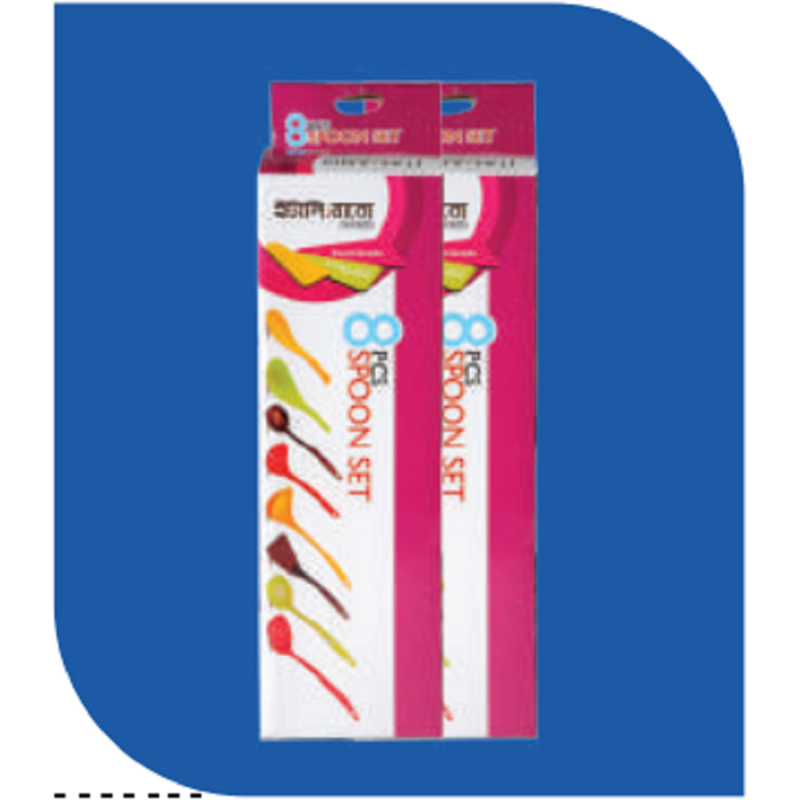 8 Pieces Spoon set- Green Brand: Italiano