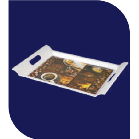 Cafe 12.6" Rtg Handle Tray Brand: Italiano