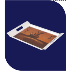 Coffee Splash 16" Rtg Handle Tray Brand: Italiano