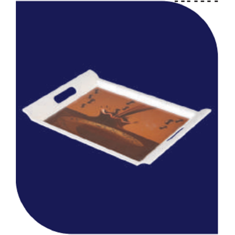 Coffee Splash 16" Rtg Handle Tray Brand: Italiano