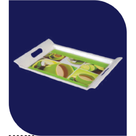 Tea Cup 16" Rtg Handle Tray Brand: Italiano