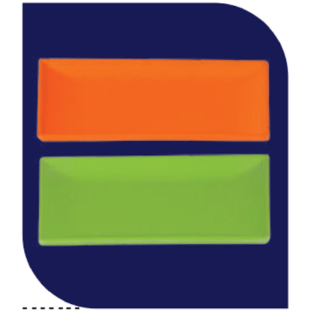 9" Rectangular Tray- Green Brand: Italiano