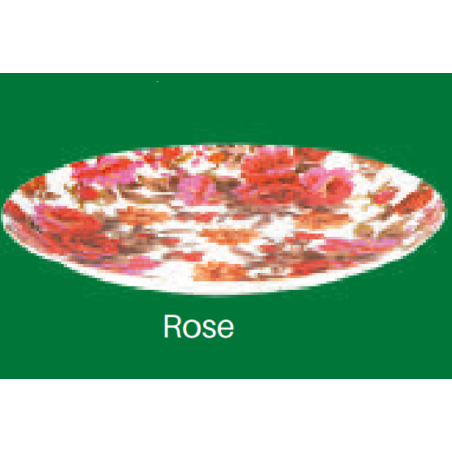 8" Rice Plate-Rose Brand: Italiano