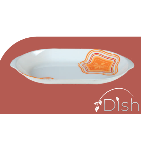 12" Oval Dish- Acacia  Brand: Italiano