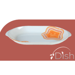 16" Oval Dish- Acacia   Brand: Italiano