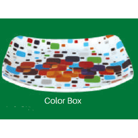 11" Classic Plate-Color Box Brand: Italiano