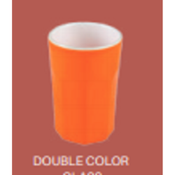 2.5" Double Color Glass (Red-White)   Brand: Italiano