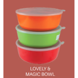 9.5" Lovely Bowl With Lid  brand Italiano