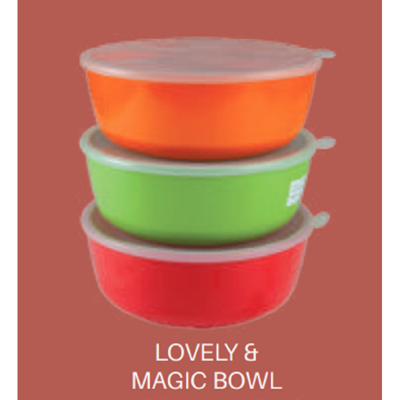 8" Magic Bowl With Lid     brand Italiano